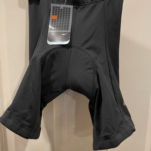 Nike Dri-fit padded bike shorts, small S size black, 2 available NWT